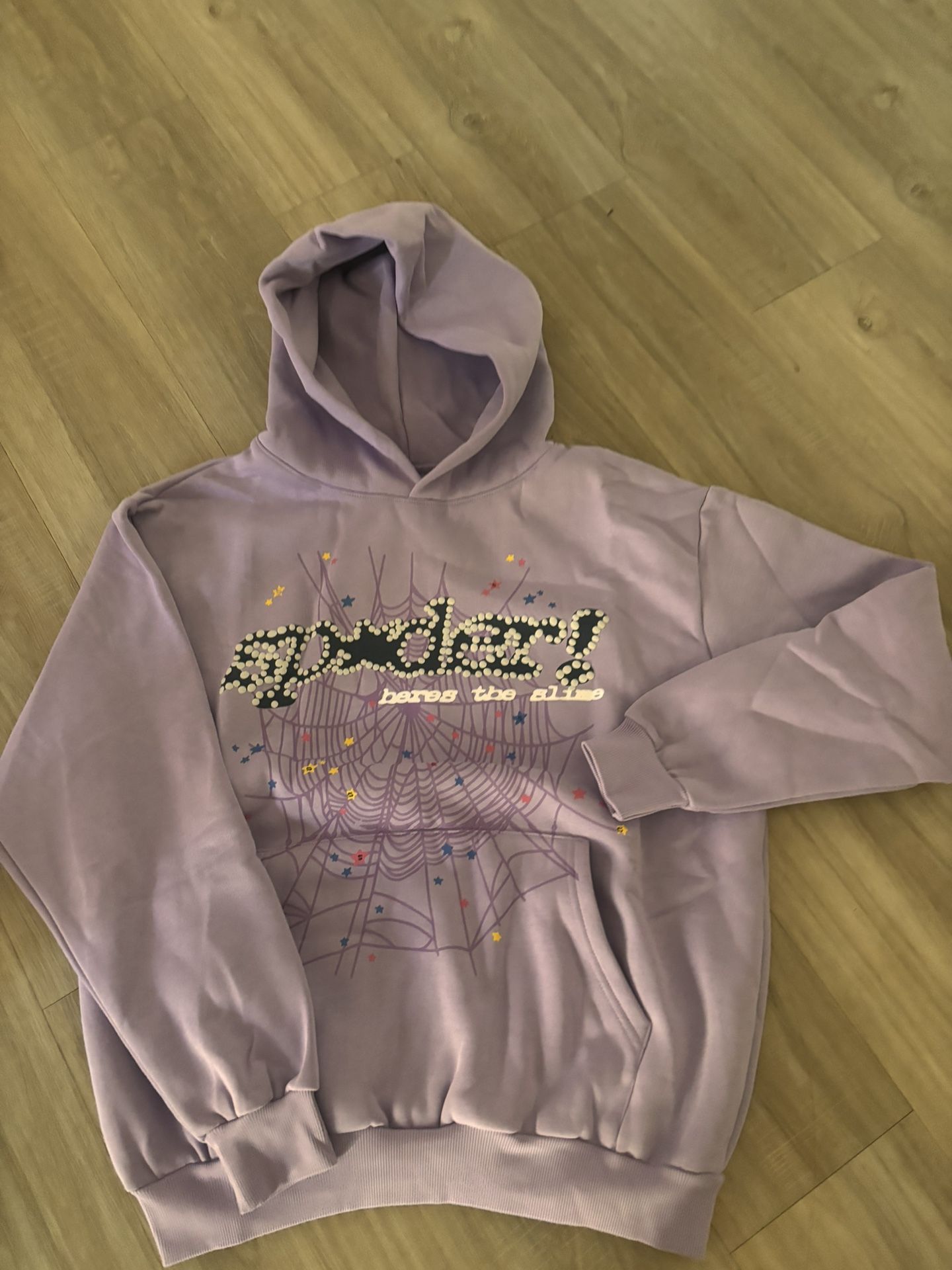 purple spider hoodie
