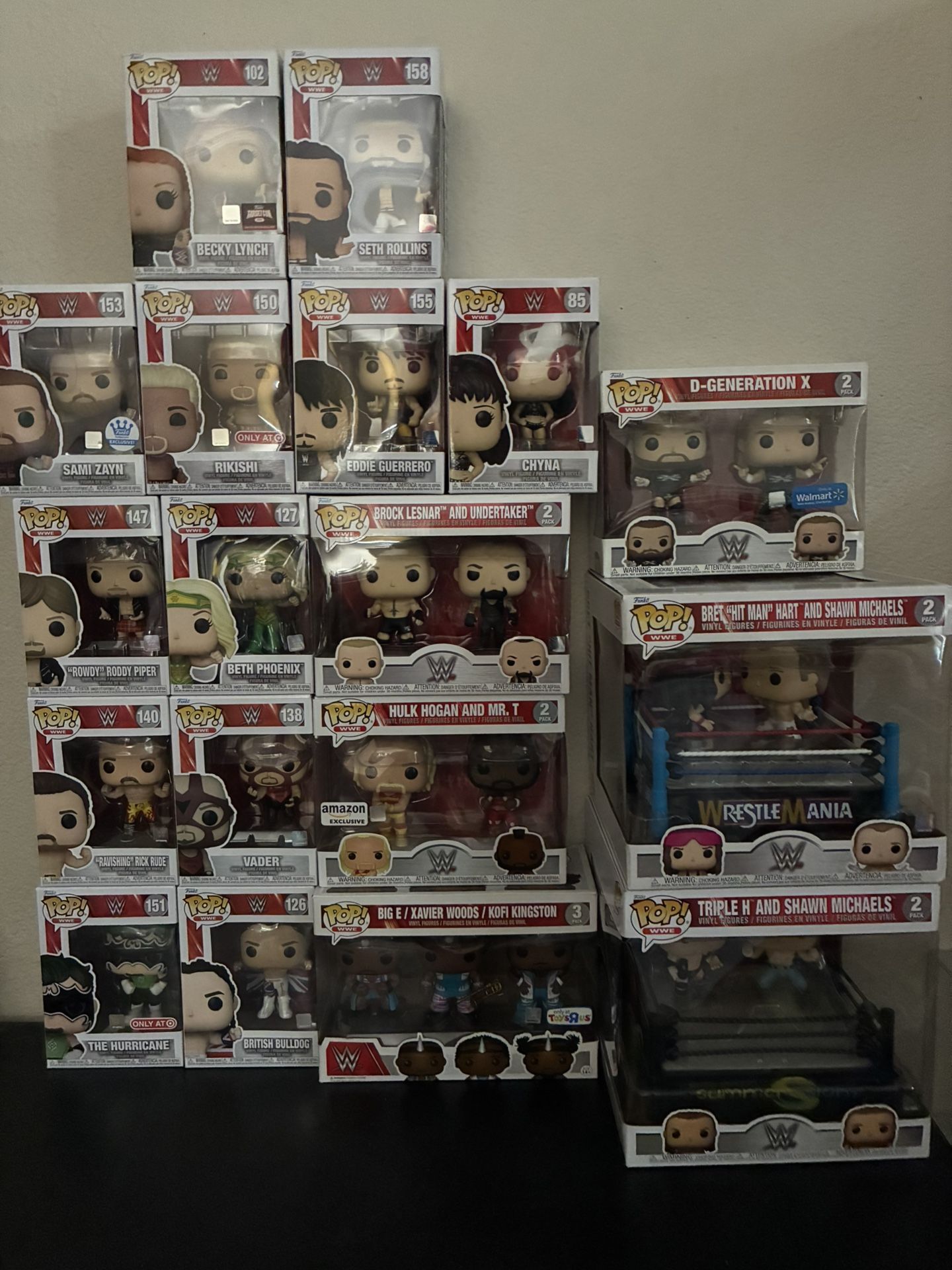 WWE Funko Pop Lot