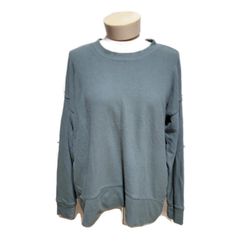 Aerie Desert Oversized Crewneck Sweatshirt Women S Green 
