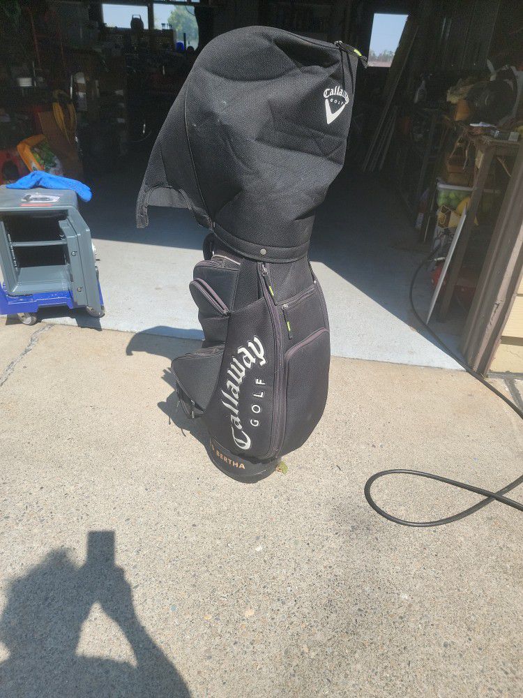 Callaway Golf Cart Bag W/clubs