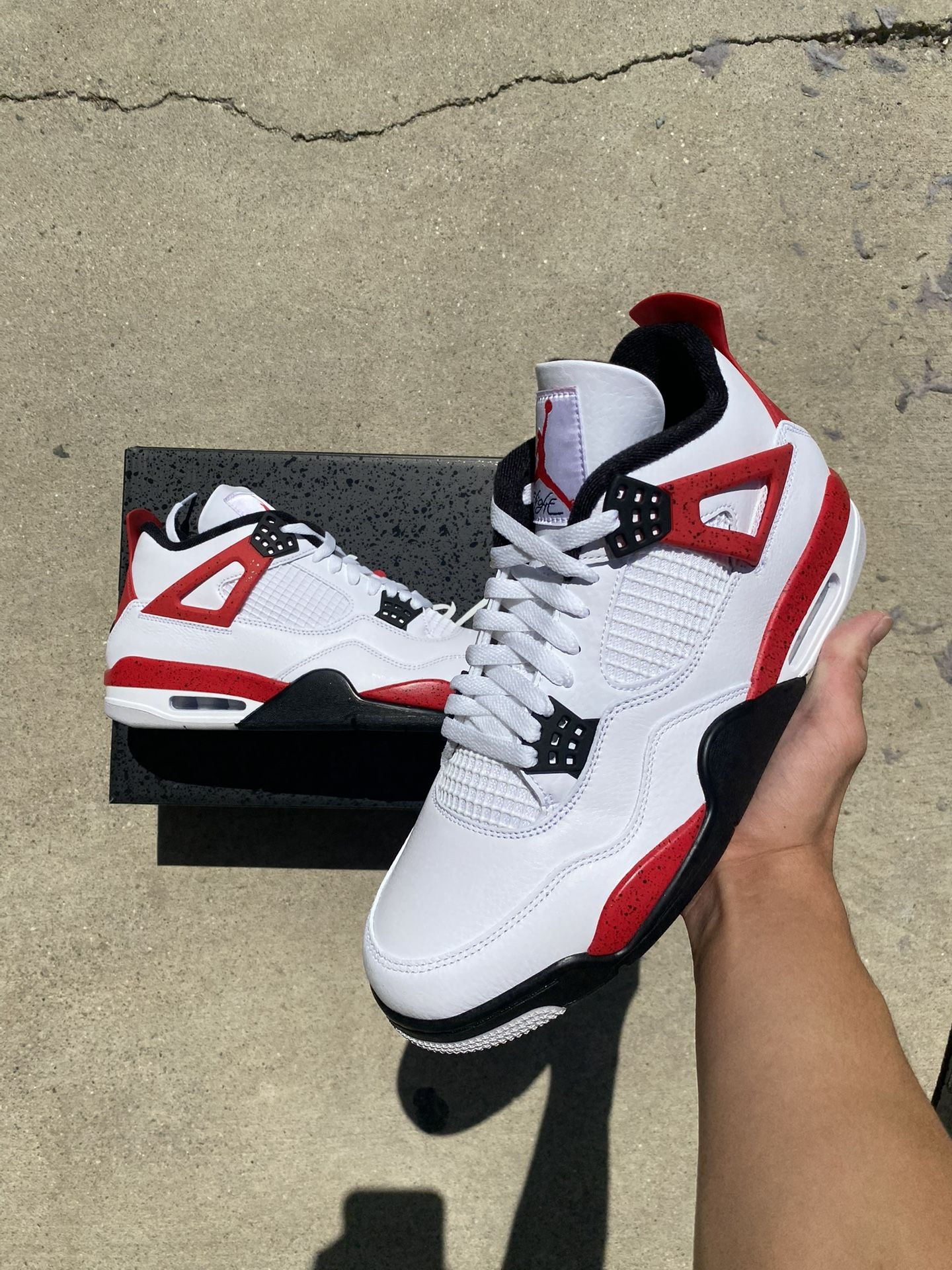 Jordan 4 Red Cement Sz 11