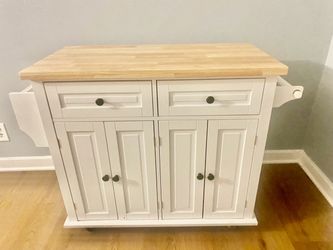 Kitchen Cart w/Wheels