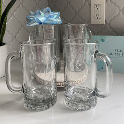 Vasos Cerveceros De Princess House Set De 4-Piezas