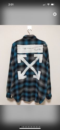 OFF-WHITE Flannel Shirt Long Sleeve