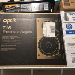 Polk-T15 Bookshelf Speakers 