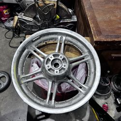 Harley 6 Spoke Slotted Wheel