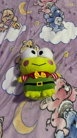 Keroppi Sanrio Holiday Elf Plush