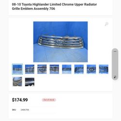 Toyota Highlander Grill
