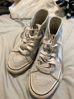 Light blue Van sneakers 7.5