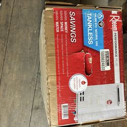 Rheem outdoor Tankless