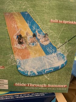 Water Slide Triple Wave