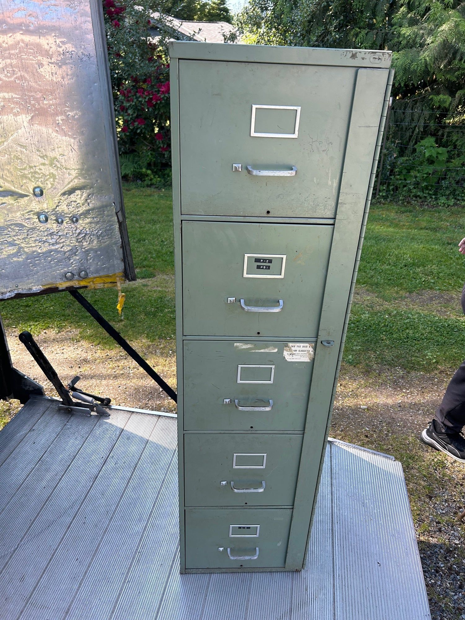 Gray File Cabinet