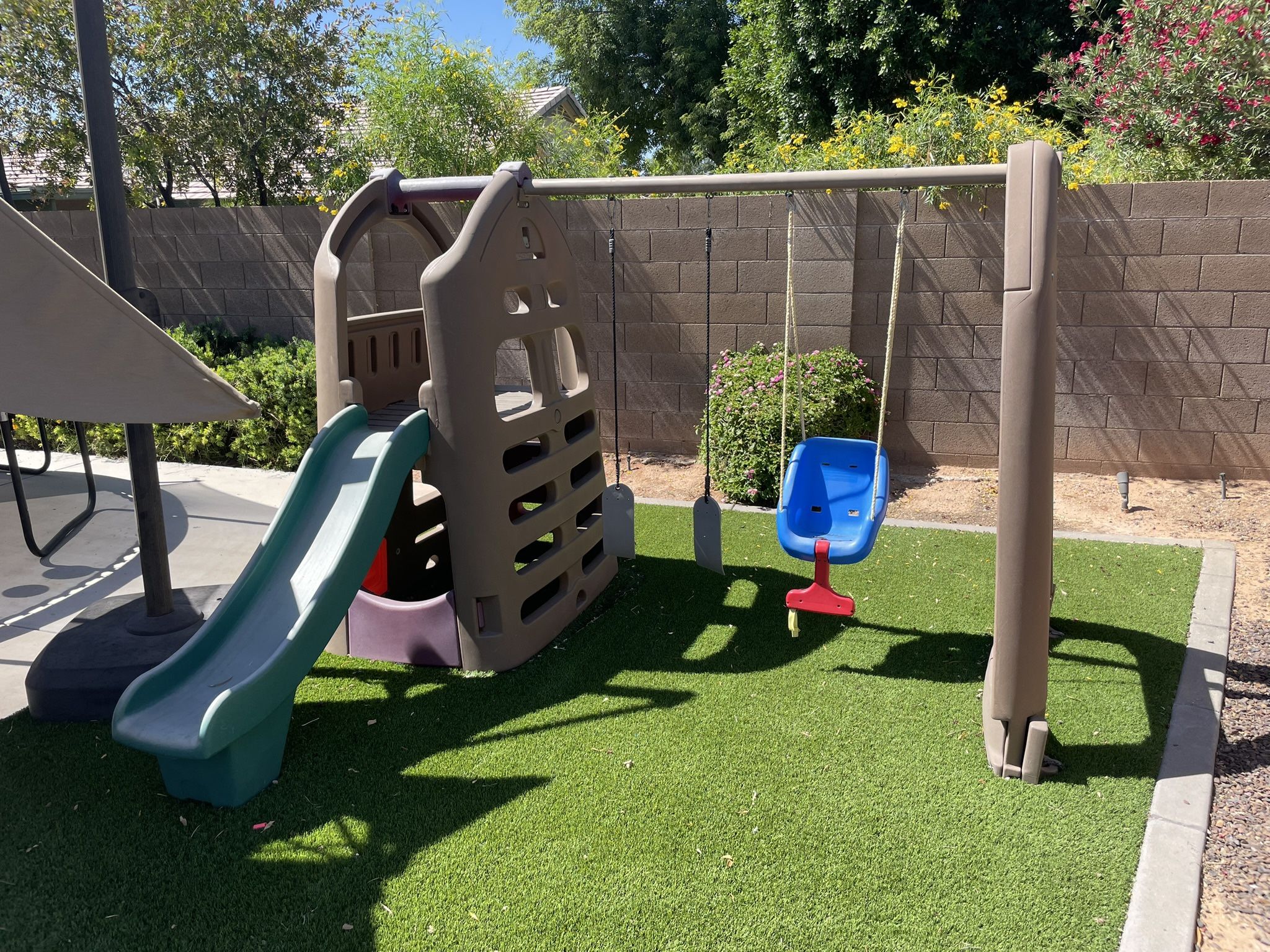 Playhouse Climber And Swing Extension