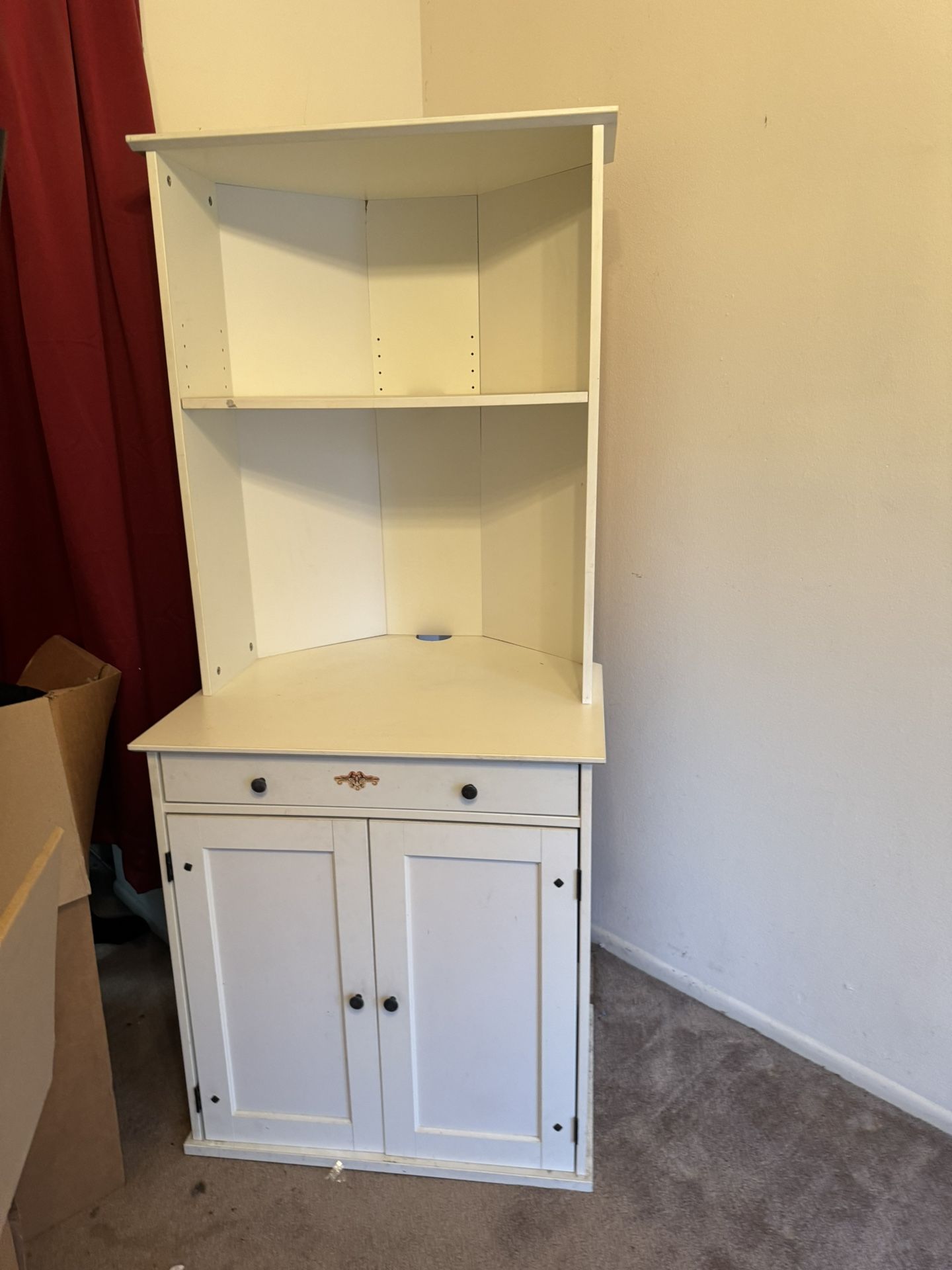 Large Corner Desk With Cabinets
