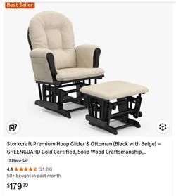 Chair With Table (glider)