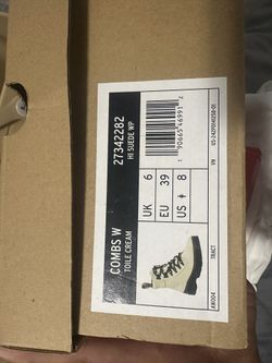 Dr. AirWair Martens Combs W toile Cream suede Boots