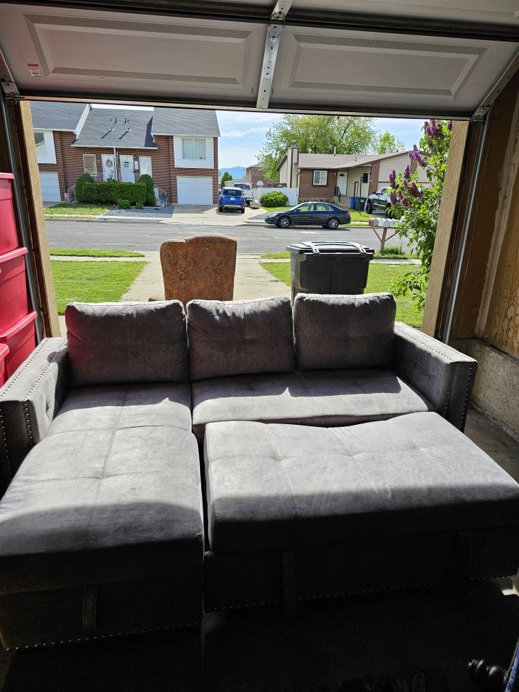 Sleeper L Shape Couch