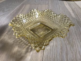 Vintage glass ashtray