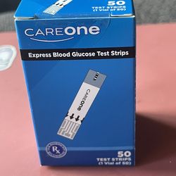 Careone Express Blood Glucose Test Strips (50 ct)