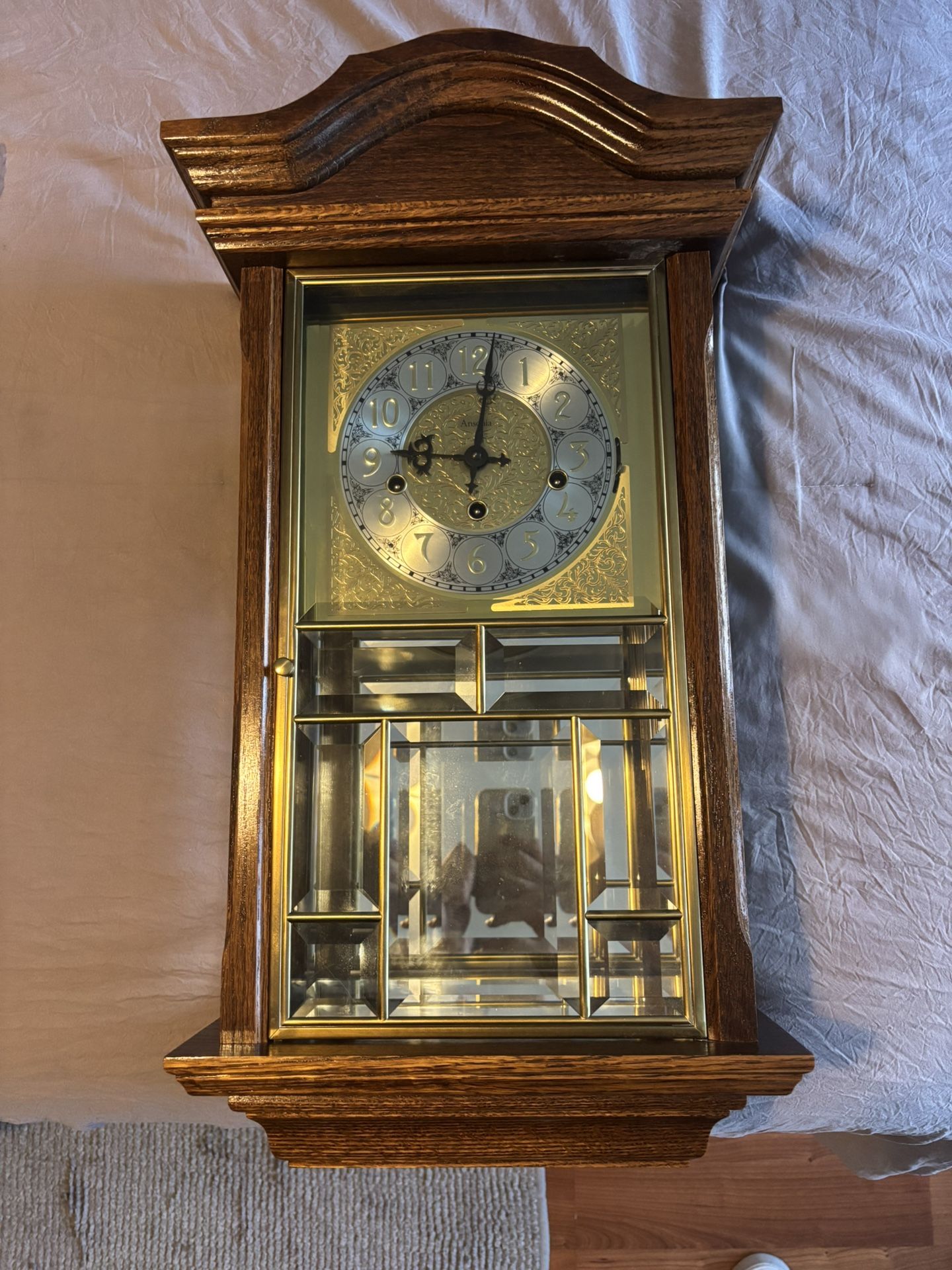 Ansonia Clock Model 645 Gold Medallion