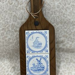 Vintage Delft Tile Trivet