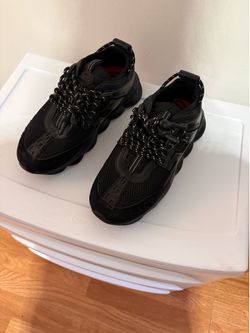 Versace Chain Reaction Sneakers Black