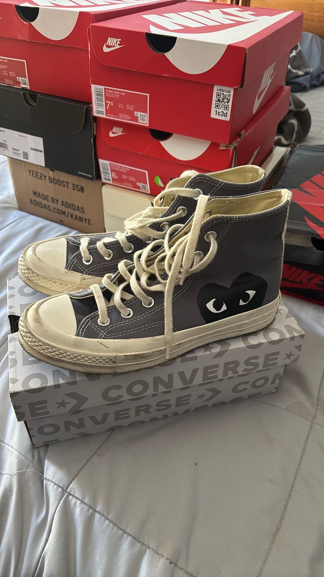 Converse X Play Comme Des Garçons