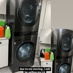 LG washer & dryer