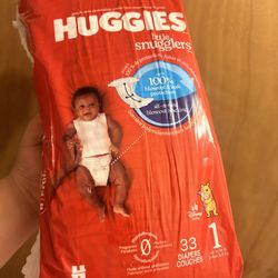 Huggies Size 1 Diapers 