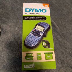 New Dymo Letratag 100H Label Printer - Open Box Never Used