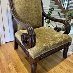 Accent Side Chair Solid Wood
