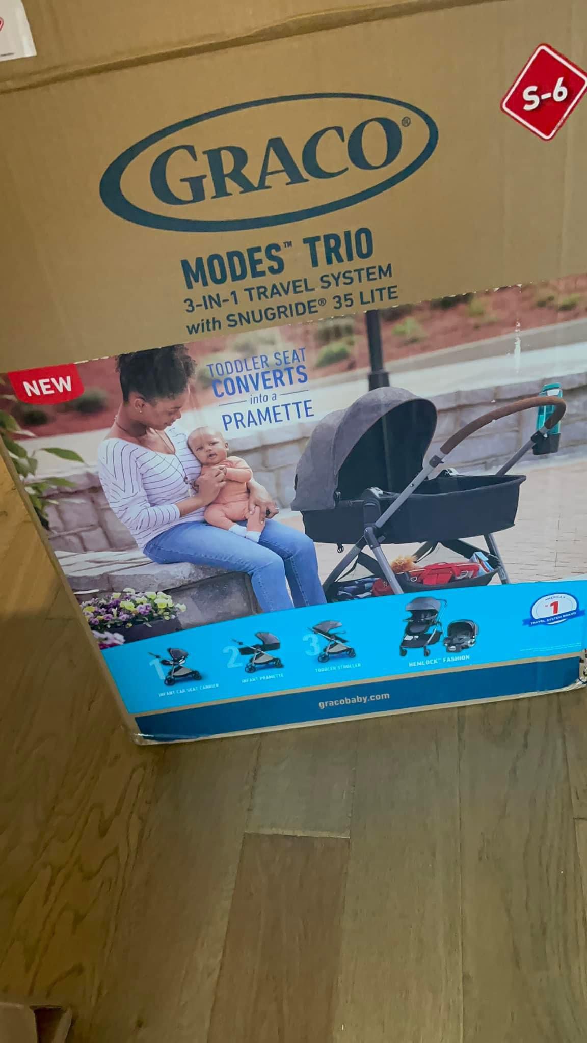 Graco Modes Trio Travel System Stroller Set 