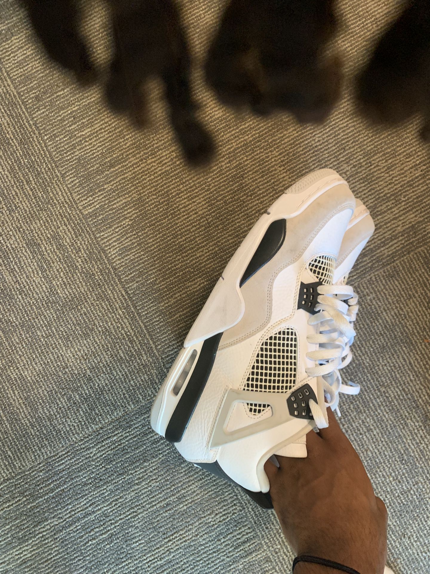 Jordan 4 military Black