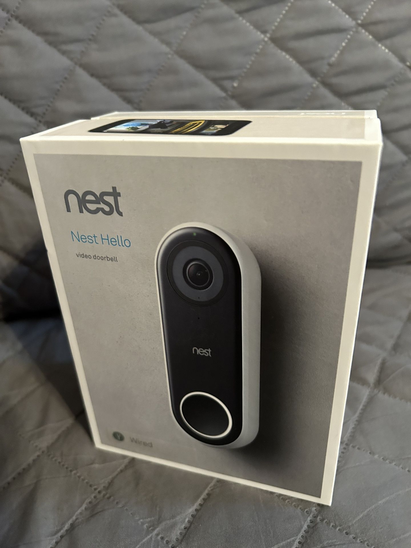Nest Hello Wired Video Doorbell