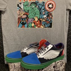 Vans Old Skool Avengers Size 13