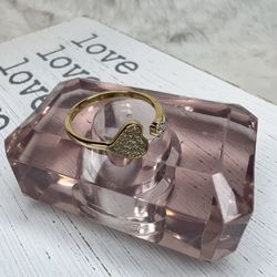 Ring Gold Plated Great Valentines Day