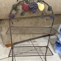 Iron Hanging Kitchen Rack