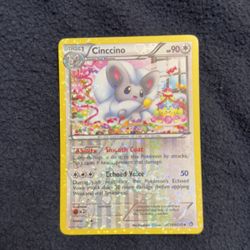 Cinccino Radiant Collection Holo Legendary Treasures Set