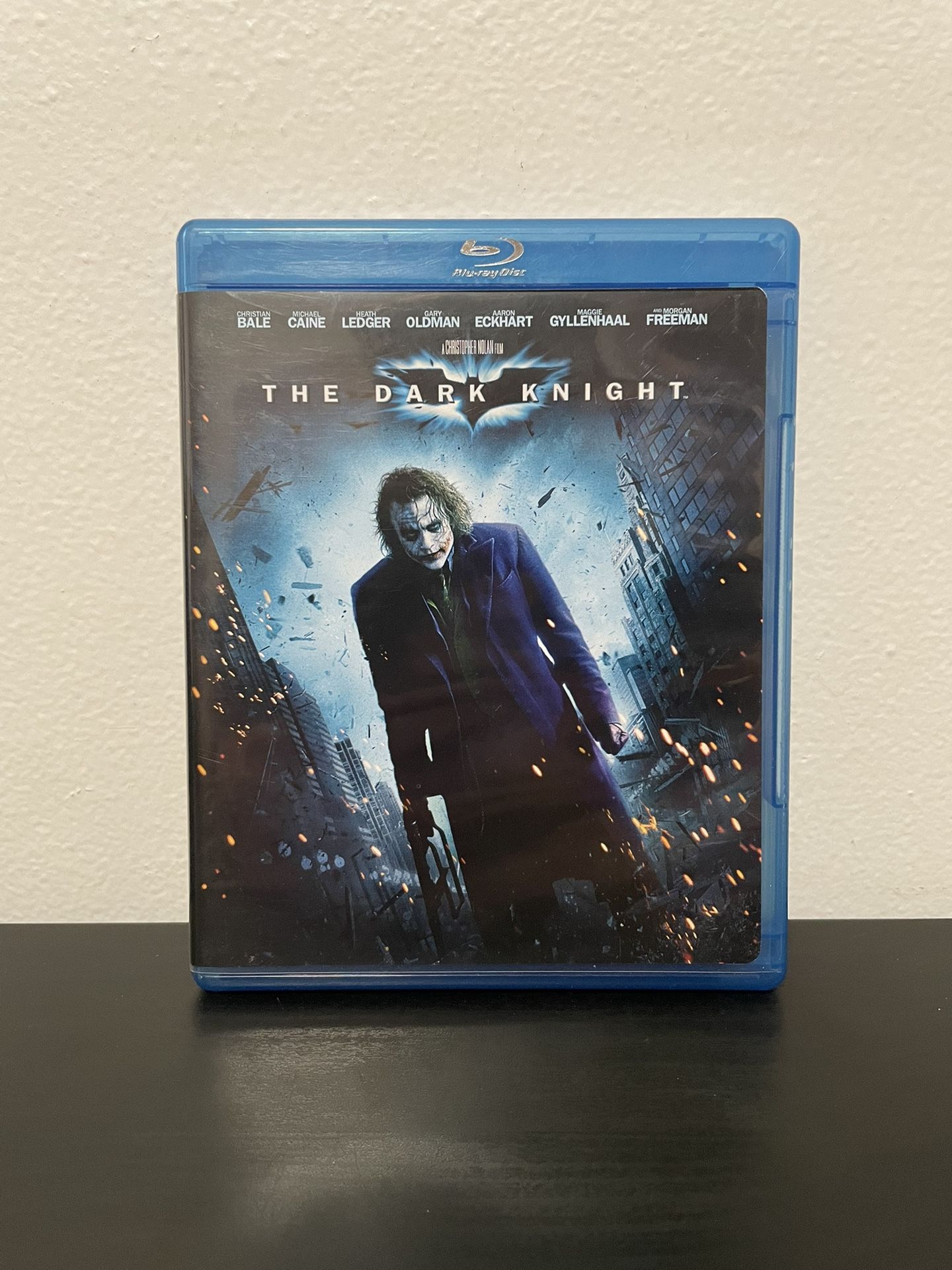 The Dark Knight Blu-Ray Batman Movie DC Comics Christian Bale Heath Ledger 2008