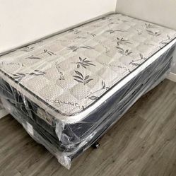 BRAND NEW 12” Inch PILLOW TOP MATTRESSES ✅ COLCHONES NUEVOS PILLOW TOP 💯‼️ QUEEN SIZE $150 ❌ $210 With Box Spring FULL SIZE $140❌ $200 With Box S