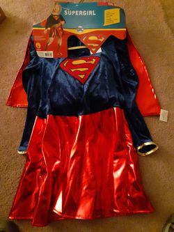 SUPER GIRL costume I have all the pcs. Read on.