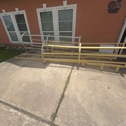Steel Cage Ladders 16ft $300 Each 