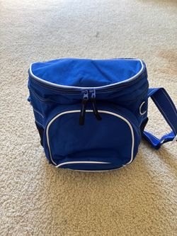 12 Pack Insulated Lunch Cooler Bags – Blue – Wholesale Lot – $45
