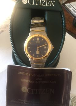 NEW men’s citizen watch