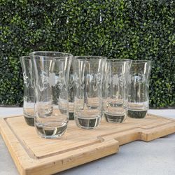 Princess Heritage Tall Beverage Glasses (8)