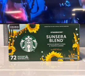 Starbucks Sunsera Blend K‑Cup Pods (72 count)