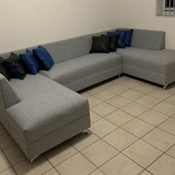 Large U Sectional Couch Brands New For Sale 