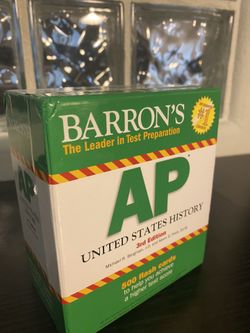 Barton’s AP United States History 500 Flash Cards