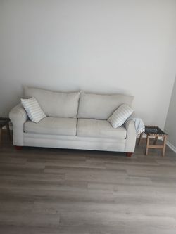 Couch and dining table