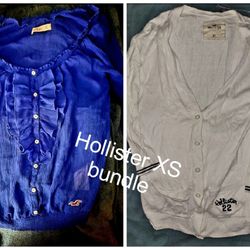 Hollister Xs Shirt Bundle 